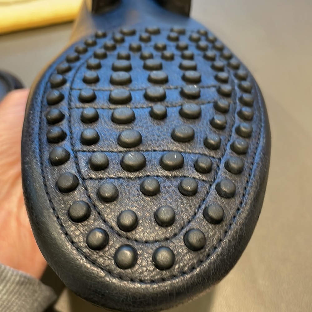 Men's Navy Loafers - Picture 5 of 11